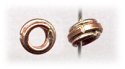 (image for) Handmade Java Copper 5mm Three Ring Spacer Bead * 20 Beads