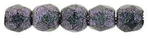 (image for) Czech Fire Polish 2mm-Polychrome Orchid Aqua