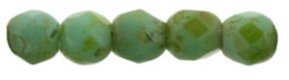 (image for) Czech Fire Polish 2mm-Turquoise Picasso