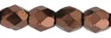 (image for) Czech Fire Polish 3mm-Dark Bronze Metallic