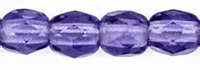 (image for) Czech Fire Polish 3mm-Tanzanite Transparent