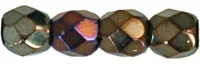 (image for) Czech Fire Polish 3mm-Iris Brown