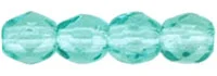 (image for) Czech Fire Polish 3mm-Light Teal Transparent