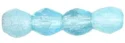 (image for) Czech Fire Polish 3mm-Milky Aquamarine