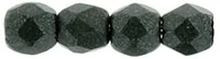 (image for) Czech Fire Polish 3mm-Metallic Suede Dark Forest