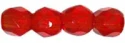 (image for) Czech Fire Polish 3mm-Siam Ruby Transparent