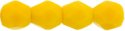 (image for) Czech Fire Polish 3mm-Opaque Sunflower Yellow