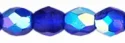 (image for) Czech Fire Polish 4mm-Cobalt Blue AB