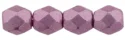 (image for) Czech Fire Polish 4mm-Sueded Gold Orchid