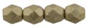 (image for) Czech Fire Polish 6mm-Sueded Gold Cloud Dream