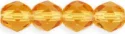 (image for) Czech Fire Polish 4mm-Medium Topaz Transparent