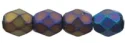 (image for) Czech Fire Polish 4mm-Iris Blue Matte