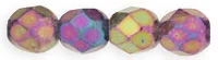 (image for) Czech Fire Polish 4mm-Iris Purple