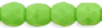 (image for) Czech Fire Polish 4mm-Honeydew