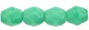 (image for) Czech Fire Polish 4mm-Opaque Turquoise