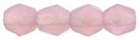 (image for) Czech Fire Polish 4mm-Milky Pink