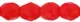 (image for) Czech Fire Polish 4mm-Opaque Red