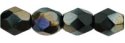 (image for) Czech Fire Polish 4mm-Jet Black Opaque Twilight