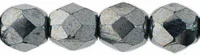 (image for) Czech Fire Polish 6mm-Hematite