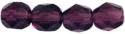 (image for) Czech Fire Polish 6mm-Amethyst Transparent