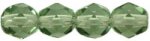 (image for) Czech Fire Polish 6mm-Light Prairie Green Transparent
