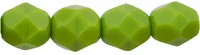 (image for) Czech Fire Polish 6mm-Olive Opaque