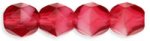 (image for) Czech Fire Polish 6mm-Pearl/Fuchsia