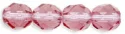 (image for) Czech Fire Polish 6mm-French Rose Transparent