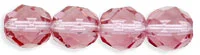 (image for) Czech Fire Polish 6mm-French Rose Transparent