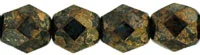 (image for) Czech Fire Polish 6mm-Jet Bronze Picasso