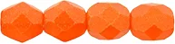 (image for) Czech Fire Polish 6mm-Sueded Gold Hyacinth