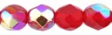 (image for) Czech Fire Polish 6mm-Siam Ruby AB