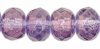 (image for) Czech Gem-Cut Rondelle 7mm x 5mm