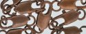 (image for) Antique Copper Finish - Lobster Clasp with 2 Rings * 10 Sets