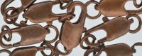 Antique Copper Finish - Lobster Clasp with 2 Rings * 10 Sets (image for) Antique Copper Finish - Lobster Clasp with 2 Rings * 10 Sets