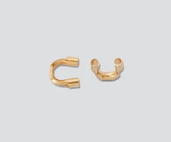(image for) 14k Gold Filled - Wire Guardian, Size Large. 0.045" hole * Package of 10