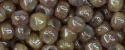 (image for) TOHO 11/o Round-Taupe/Cocoa Marbled Opaque. 11T1203