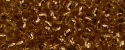 (image for) TOHO 11/o Round-Copper Lined Topaz Transparent. 11T744