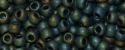 (image for) TOHO 11/o Round-Green Iris Metallic Matte. 11T84F