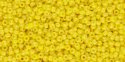 (image for) TOHO 11/o Round-Dark Yellow Opaque Luster. 11T128B