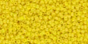 (image for) TOHO 11/o Round-Dark Yellow Opaque Luster. 11T128B