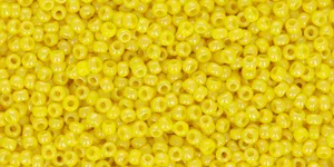 (image for) TOHO 11/o Round-Dark Yellow Opaque Luster. 11T128B
