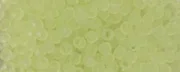 (image for) TOHO Size 8/o Round Seed Bead-Light Lime Transparent Matte 8T15F