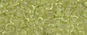 (image for) TOHO 11/o Round-Light Lime Transparent. 11T15