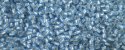 (image for) TOHO 11/o Round-Light Aqua Silver Lined Matte #11T23F