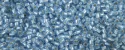(image for) TOHO 11/o Round-Light Aqua Silver Lined Matte #11T23F