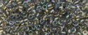 (image for) TOHO 11/o Round-Black Lined Crystal Rainbow. 11T266