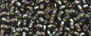 (image for) TOHO 11/o Round-Dark Black Diamond Silver Lined Matte. 11T29CF