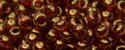 (image for) TOHO Size 6/o Round Seed Bead-Dark Hyacinth Gold Luster 6T329