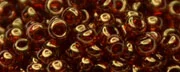 (image for) TOHO Size 6/o Round Seed Bead-Dark Hyacinth Gold Luster 6T329